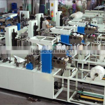 HX-170/400(240) Napkin Paper Folding Machine With One Embossing