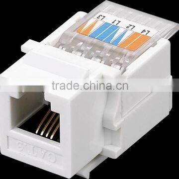 UTP Rj45 Cat5e Cat6 Utp Female Keystone Jack photo-4