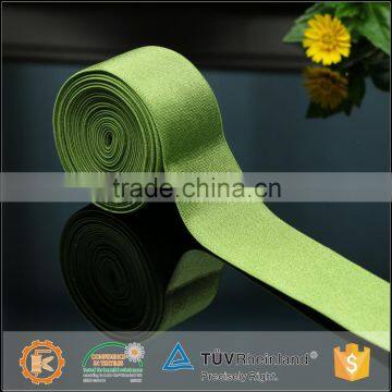 Wide elastic band for corset busk