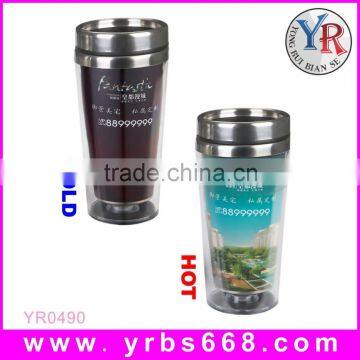 Food Safe Customized Stainless Steel Travel Mug,Heat Sensitive Thermal Mug,Color Change Mugs photo-2