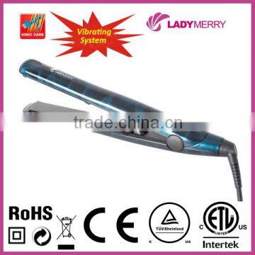 Factory Direct Universal Voltage 230C/450F Tourmaline Ceramic hair straightener for curling CE Rohs CETLus CTUVus