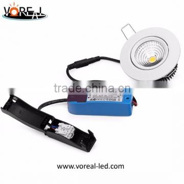 Hot Sale Factory Cutout 83mm high lumen cri80 rohs 13w led downlight smd COB Downlight LED Viking Reflector CE RoHS