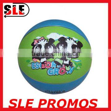 Wholesale official size rubber basketball game basketball for kids