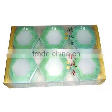 new cheap Transparent Black Tea Packing Box