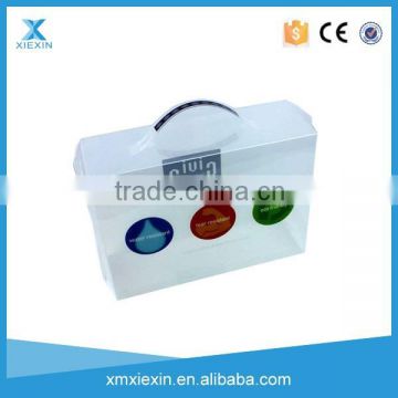 full color printed pp box with A handle