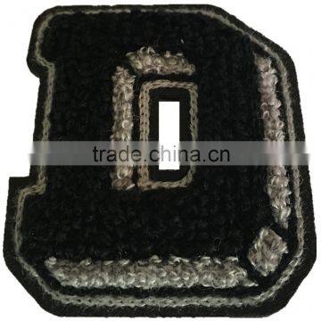 High quality chenille low price embroidery patches