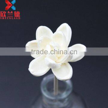 Home decor flower diffuser white sola flowers wholesale