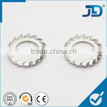 differnt material and size of tooth lock washer