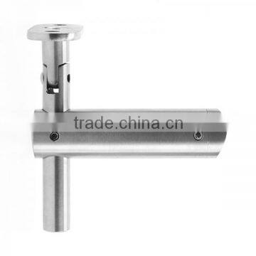 stainless steel flexible handrail bracket for posts