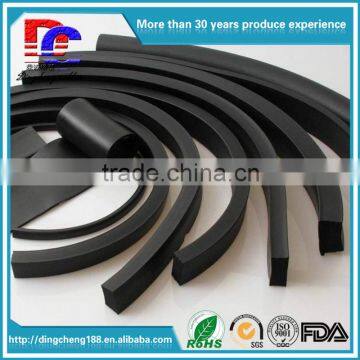 EPDM Rubber Weather Strip For Wood Door Frame Rubber Seal Strip