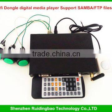 RDB 2014 USB wifi Dongle digital media player Support SAMBA/FTP files access DS009-43