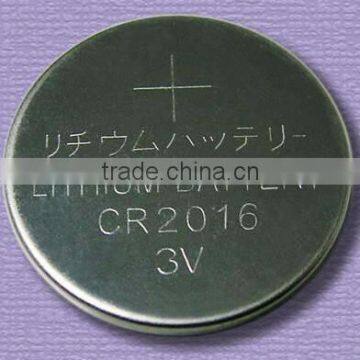 3v CR2016 lithium button Cell battery rechargeable cr1620 batteries