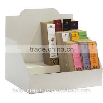 display stand and rack cardboard product display boxes