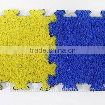 Colorful Artificial Turf Shock Pad for Nursery/kindergarden/infants