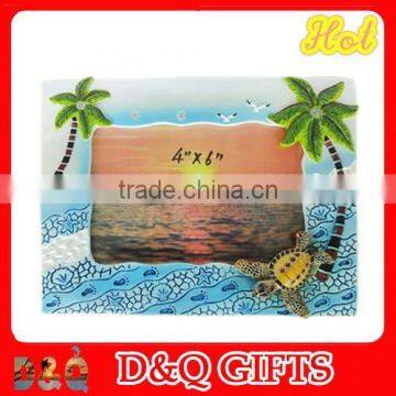 Resin Mosaic Souvenir Photo Frames With Small Turle photo-3