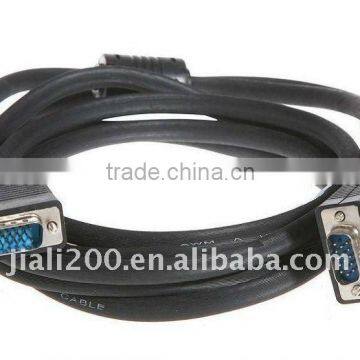 10ft/3m Super Scan HD15P SVGA/VGA Cable Male/Male with 2 ferrites