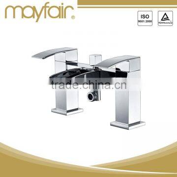 Modern style bath tub waterfall faucet