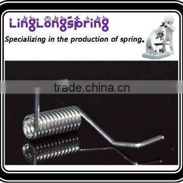 Inside of the Helical Steel Spring Clamp Torsion Spring
