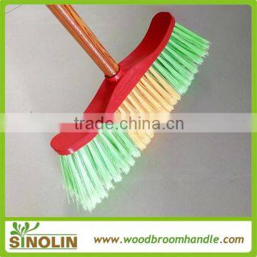 SINOLIN Floor Sweeper Long Handle Plastic Broom photo-2