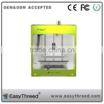 2016 Shenzhen 3d printer machine for student use with best printer kit for sale