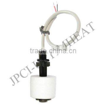 Type DM Vertical mounting level switch, reed switch contact, polypropylene stem with M8 thread, dia. 20 x 16.4 mm EPS foam float