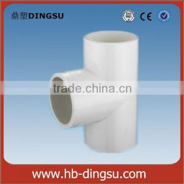 sch40 pvc pipe fittings (fittings pvc, pvc equal tee, pvc socket tee, tee joint pvc )