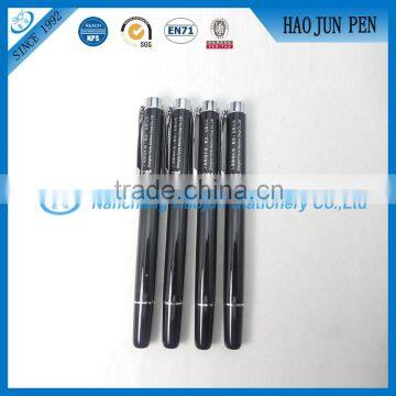 2016 high quality cheap metal custom roller pen with promotional