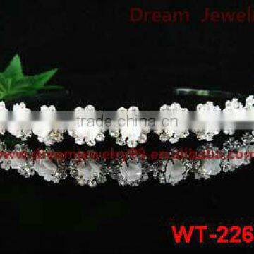 hot sale wedding pearl&crystal handband