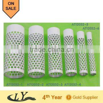 aluminum barrel for hairbrush