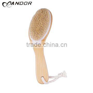 Wooden bath brush