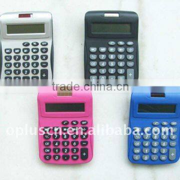 8 DIGIT DESKTOP CALCULATOR W/TILTED LCD