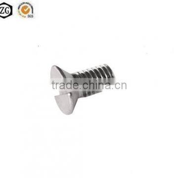 Slotted countersunk machine screw stainless steel M8*16 DIN963