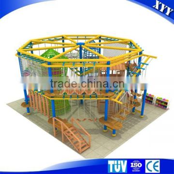 2016 Indoor rope course adventure playground for kids