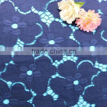 100%nylon fancy floral french lace fabric 2016 for wedding african fabrics lace dress patterns