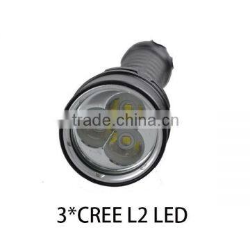 Rechargeable Magnetic Waterproof IP68 Powerful XML-L2 Scuba Torch Led Diving Underwater 100m Flashlight Military Quality Quality Choice photo-3