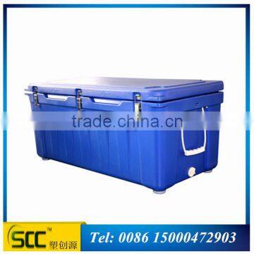 180L Rotomolded PE Cooler, Plastic Bin, Ice Chest Cooler for Meat Transportation photo-2