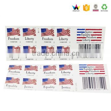 Customized health food matte finish sticker