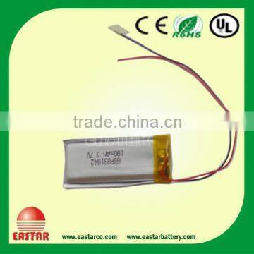 Good quality 3.6v 80mah rechargeable battery wholesale