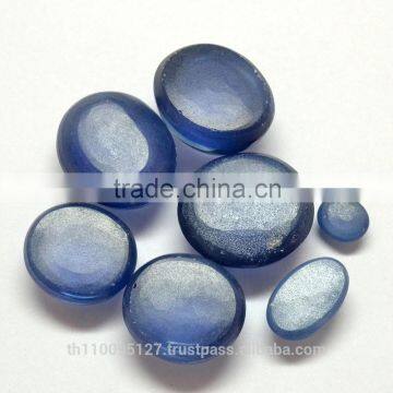 114.05 Ct Blue Star Sapphire 6 Rays Lab Created Stone photo-3