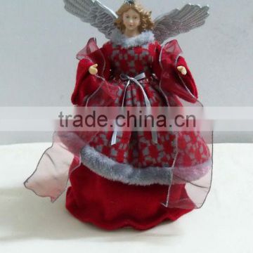 Handmade angel tree toppers for christmas trees