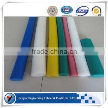 High quality polyethylene Colorful Uhmw Pe plastic rod 5mm