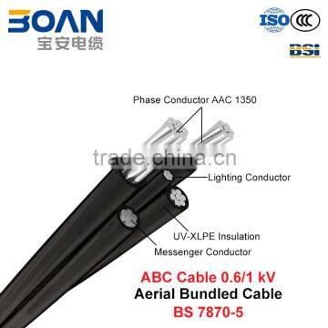 ABC Cable, Aerial Bundled Cable, 0.6/1kV (BS 7870-5)