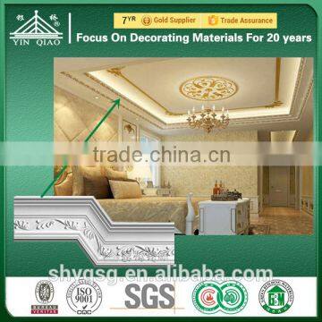 Durable Ceiling Decoration Gypsum Ceiling Cornice Mouldings