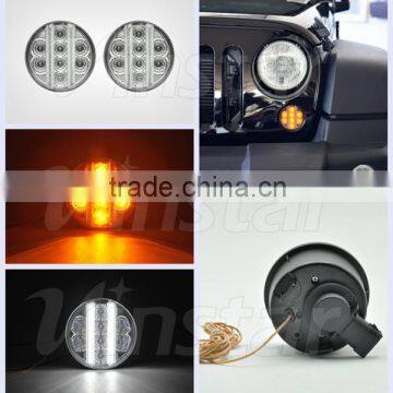 LED Driving light LED Amber Light for Jeep Wrangler 07-15 LED Fender Light for Wrangler LED Turn Signal lamp                        
                                                Quality Choice