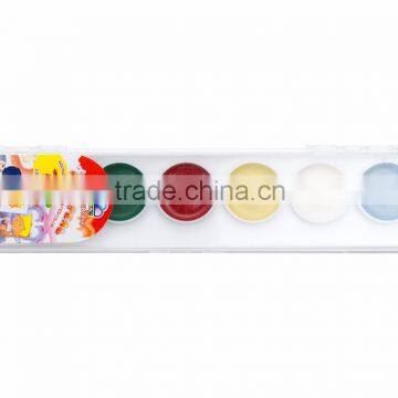 Watercolor, Wotercolour, Water Color, Watercolor Cake, 7 Colors, With/without Brush photo-2