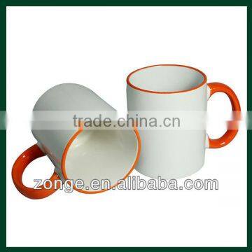 11oz Ceramic Two Tone Mugs for Sublimation