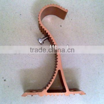 25mm round curtain rod brackets for roller blinds