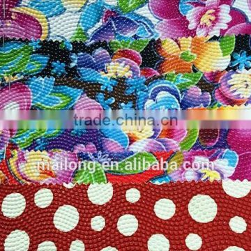 PVC artificial leather/shiny leather for bags/sandals making material