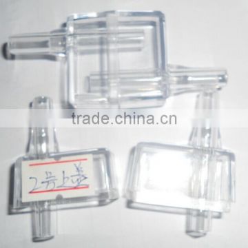 China high transparency PMMA/PC/PS plastic injection mold parts manufacturer