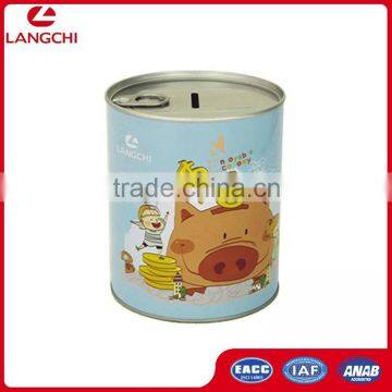 Round Money Box, Easy Open Lid Design Custom Money Tin Box                        
                                                Quality Choice
                                                                    Supplier's Choice